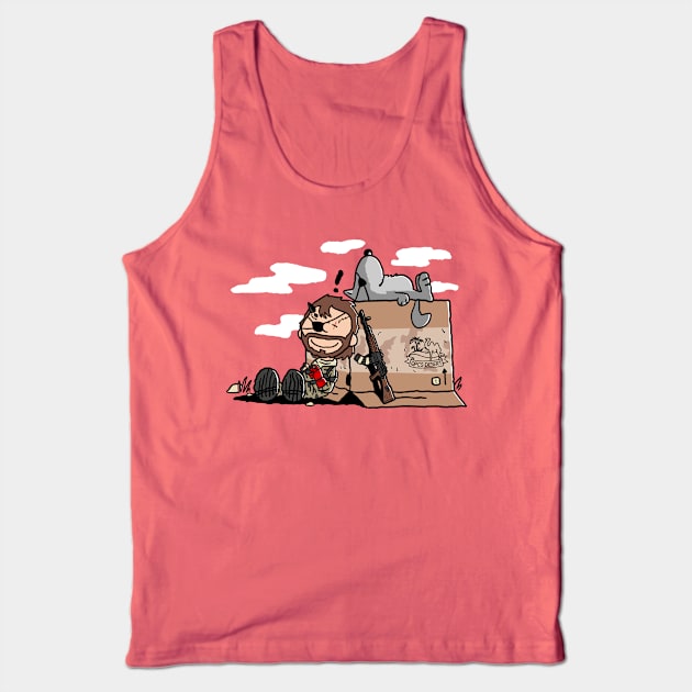 Metal Phantom Nuts Tank Top by demonigote